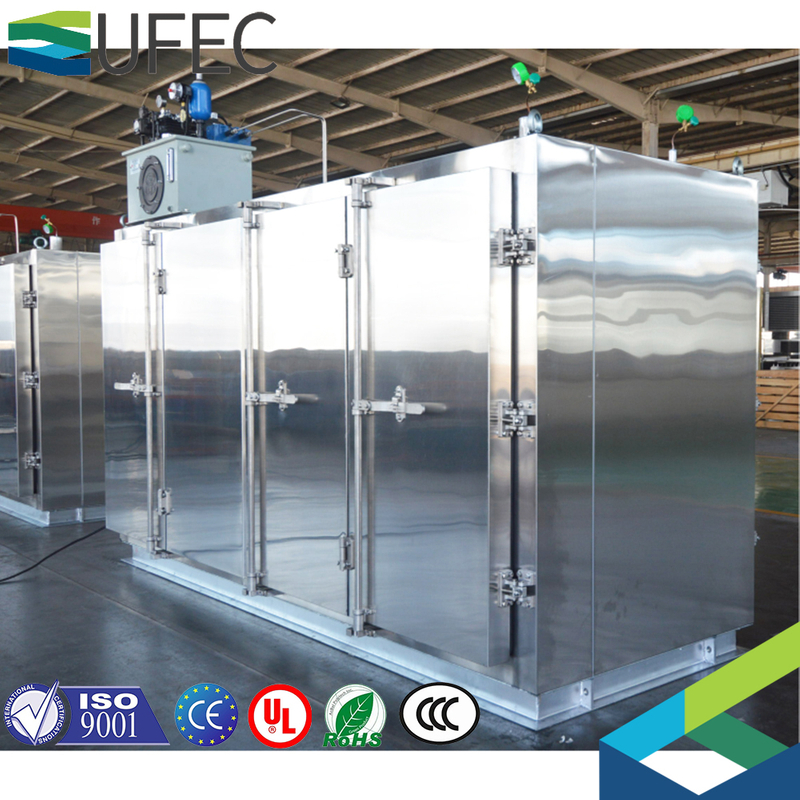 Congelador rápido de placa de aire de semi contacto hidráulico horizontal del congelador de aire iqf industrial a la venta