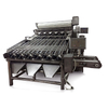 Máquina clasificadora automática de 12 rodillos/18 rodillos para pescado fresco y gambas de alta precisión, máquina clasificadora de tamaño de camarón