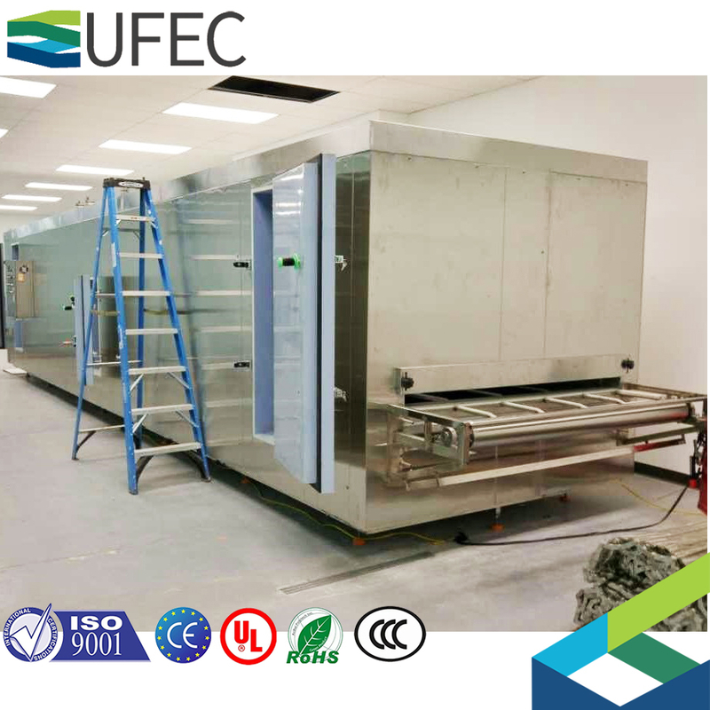 Nuevo congelador rápido industrial iqf de 100-5000 kg/h, equipo de congelación, congelador rápido de túnel para pescado