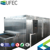 Tipo de túnel Freezer de túnel de máquina de congelación rápida individual para papas fritas carne de pollo fresa
