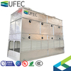 Condensador evaporativo de refrigeración de freón y amoníaco de acero inoxidable
