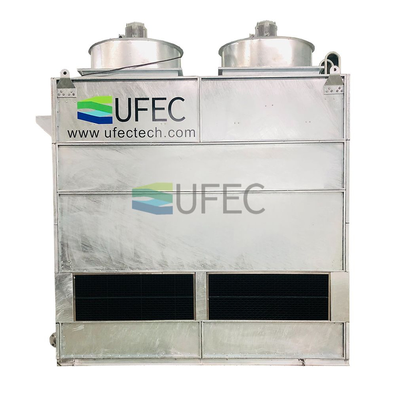 Torre de enfriamiento de tipo cerrado refrigerada por aire de acero inoxidable