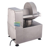 Picadora de cuencos de carne de acero inoxidable, 5L, máquina para picar, cortador de cuencos de carne para carne vegetal