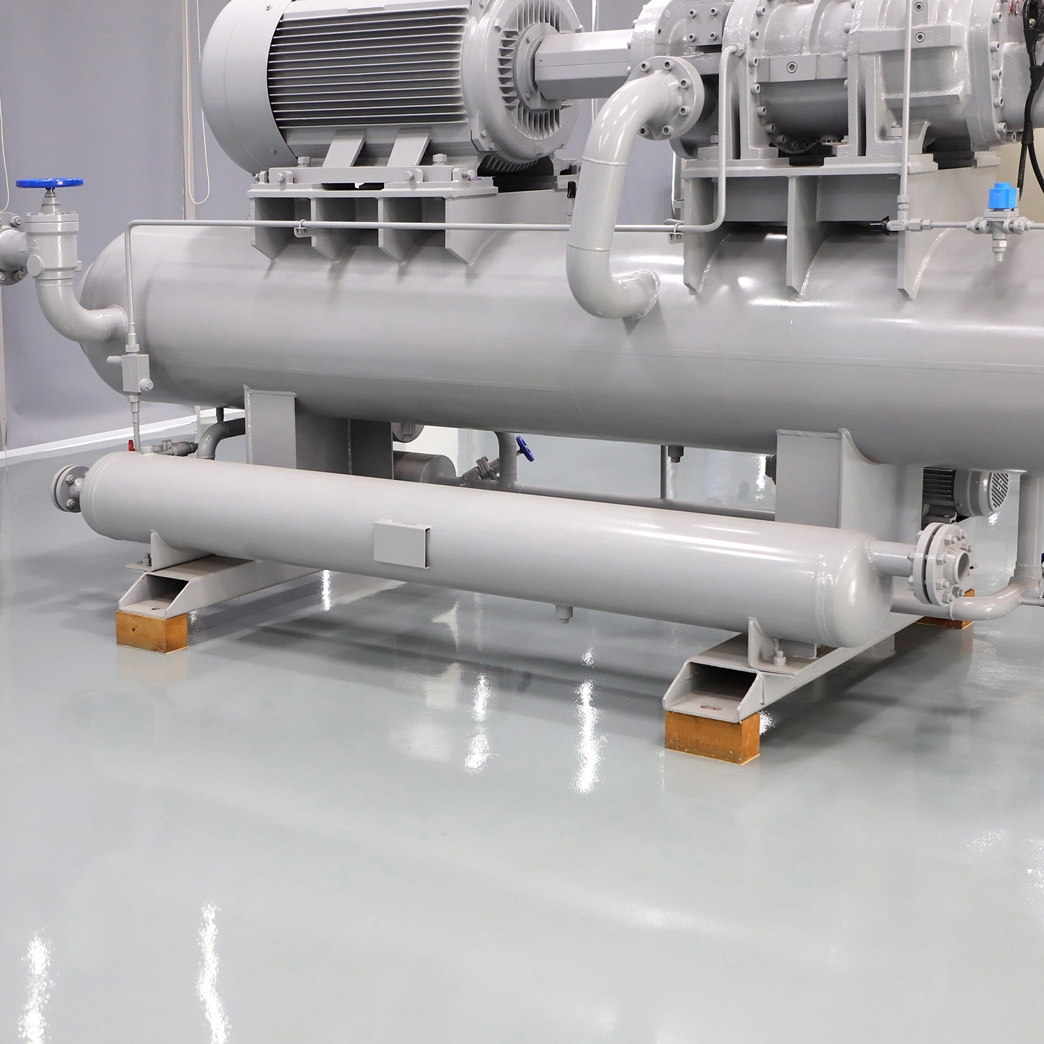 Compresor comercial de almacenamiento en frío para mariscos y carne, alta eficiencia