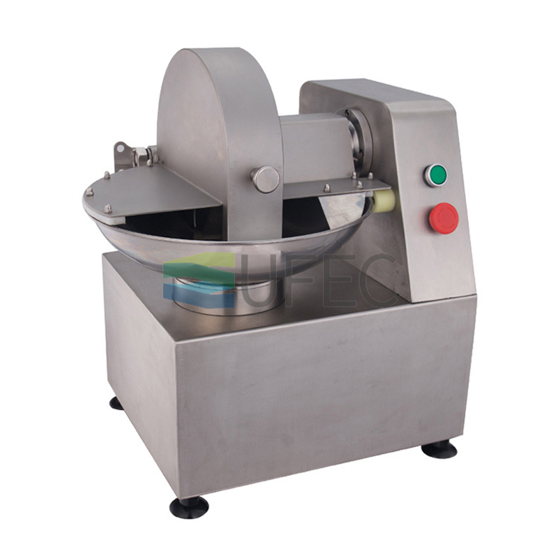 Máquina cortadora de tazones de carne de acero inoxidable 5L, cortadora de tazones de carne para carne vegetal