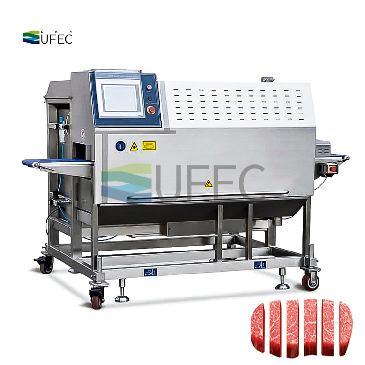 Cortadora de carne industrial completamente automática inteligente Cortadora de carne Cortadora de carne