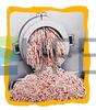 Máquina picadora de carne y huesos automática grande Industrial de acero inoxidable de fácil operación